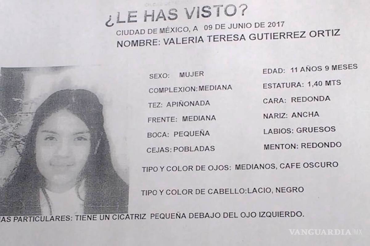 CNDH investigará si autoridades violaron derechos humanos en el caso de Valeria