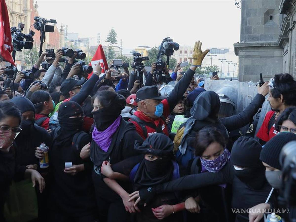 $!Feministas con ira, dolor y frustración mira estas imágenes