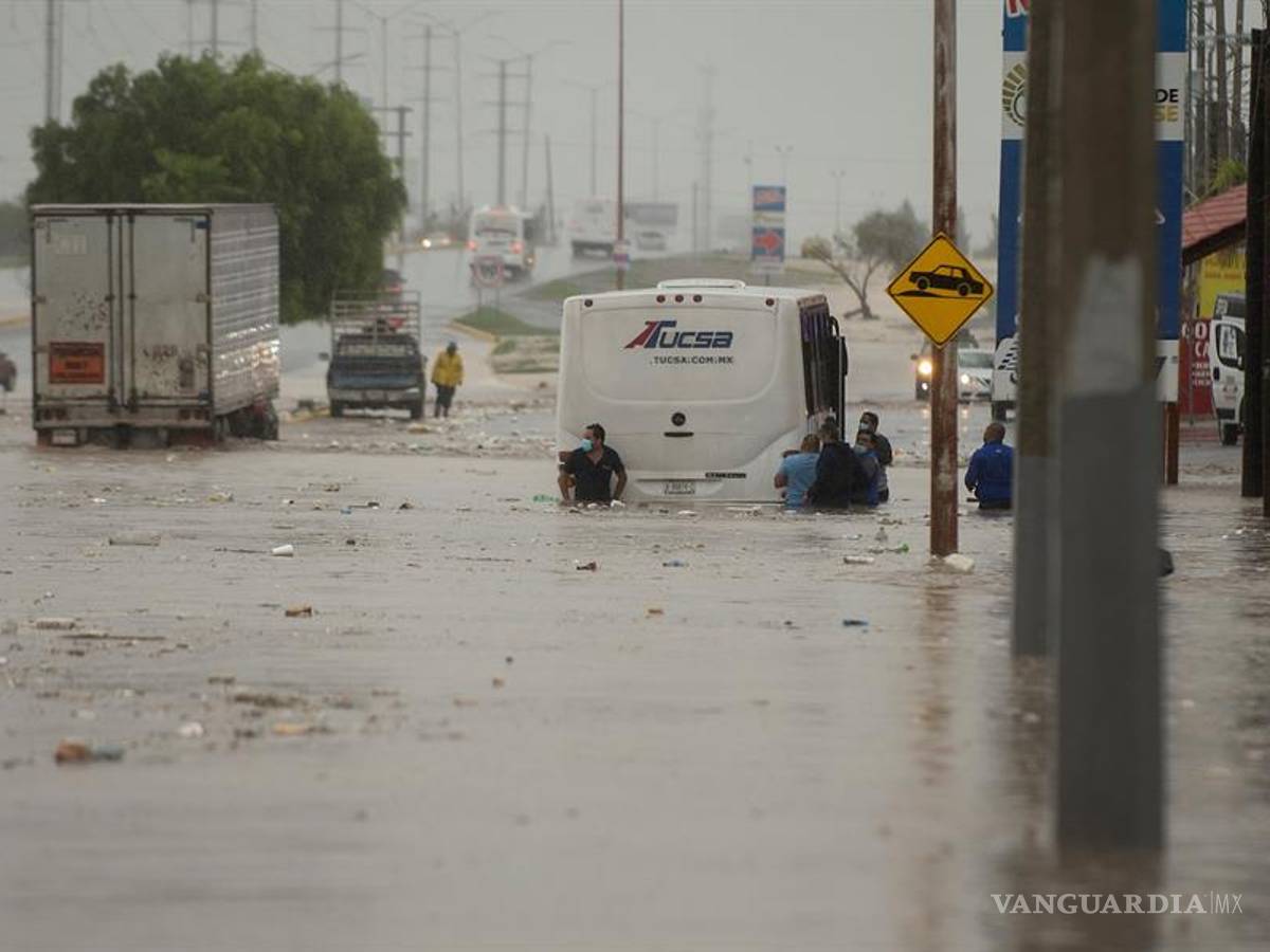 $!Huracán Hanna deja destrucción y desolación en su paso por Tamaulipas, Nuevo León y Coahuila (fotos)