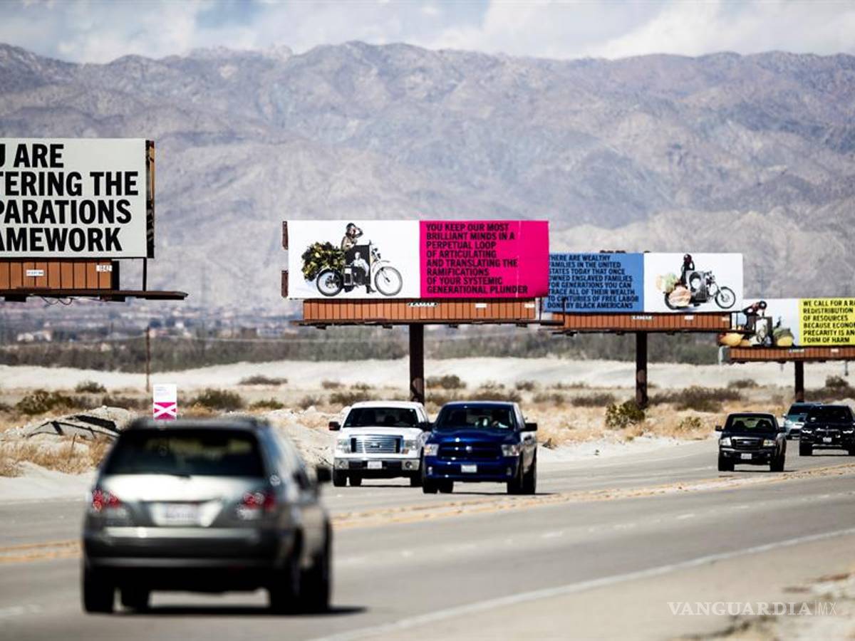 $!Arte al aire en la exposición Desert X 2021 en Palm Spring, California (fotos)