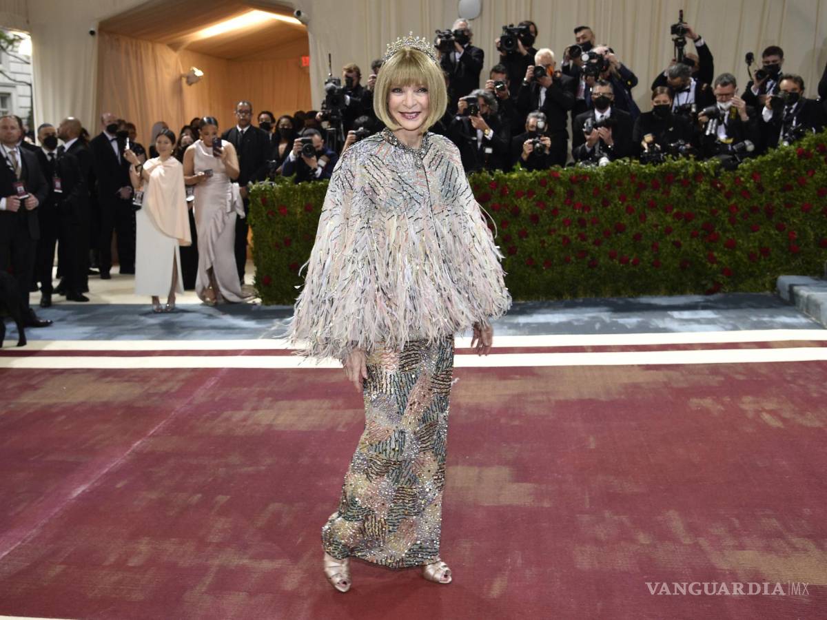 $!Anna Wintour, editora de la revista Vogue.