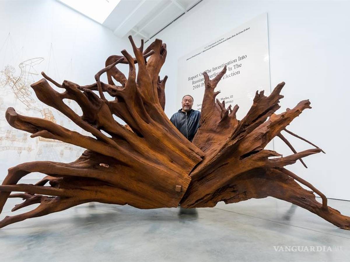 $!Ai Weiwei explora la noción de desarraigo y deforestación en su nueva muestra "Raíces"