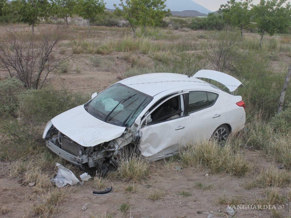 $!El accidente ocurrió en la Carretera Parras - General Cepeda.