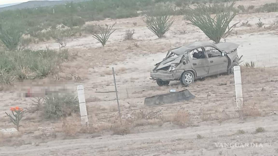Accidente en la Saltillo-Torreón deja un muerto y un herido