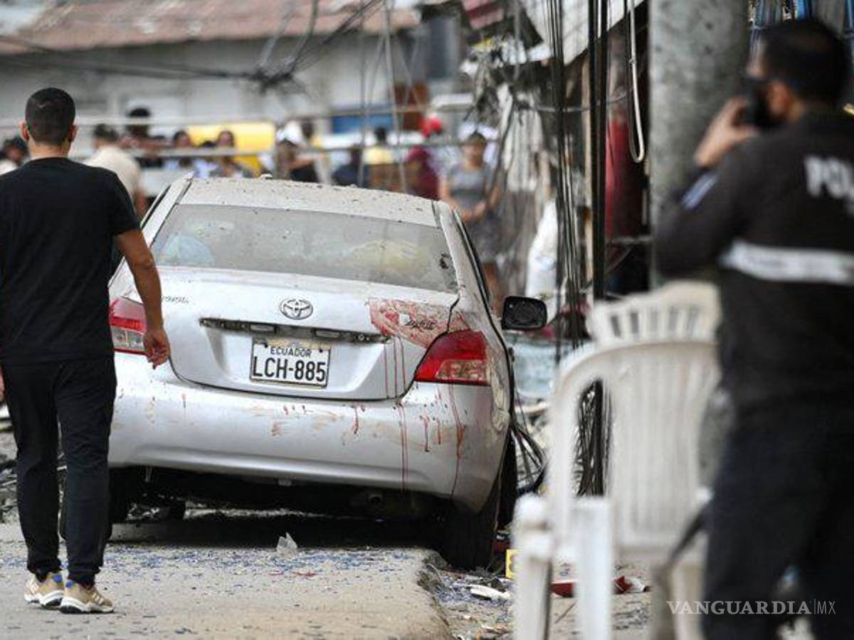 $!Atentado con bomba en Ecuador dejó 5 muertos y 16 heridos
