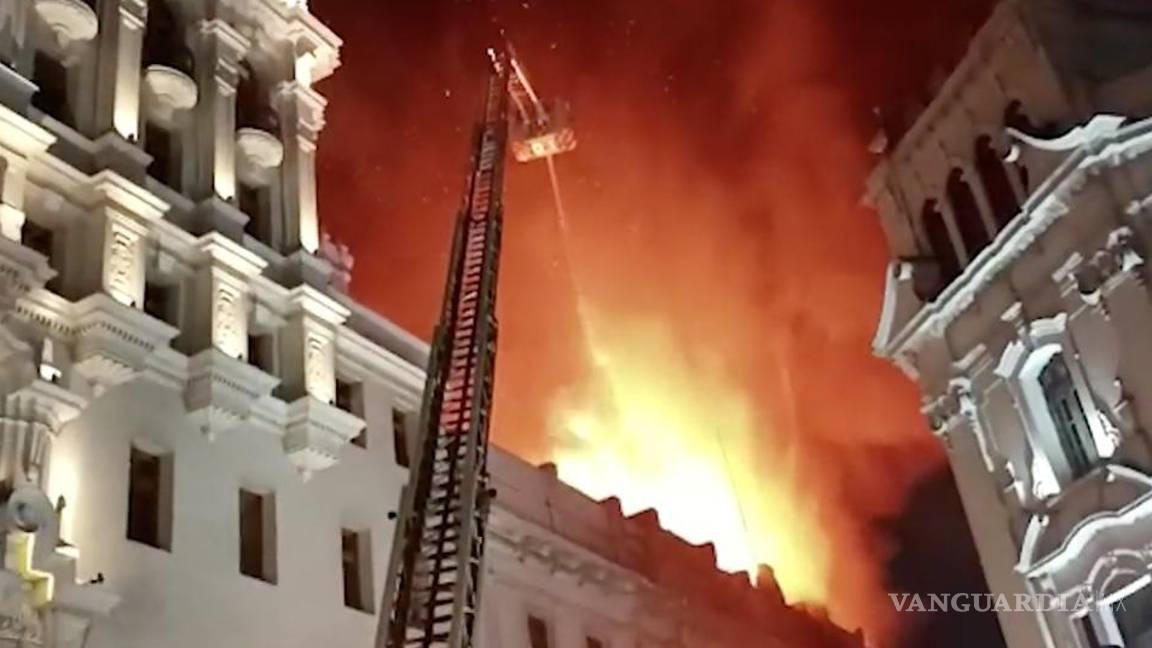 $!La Casa Marcionelli vista desde Plaza San Martín.