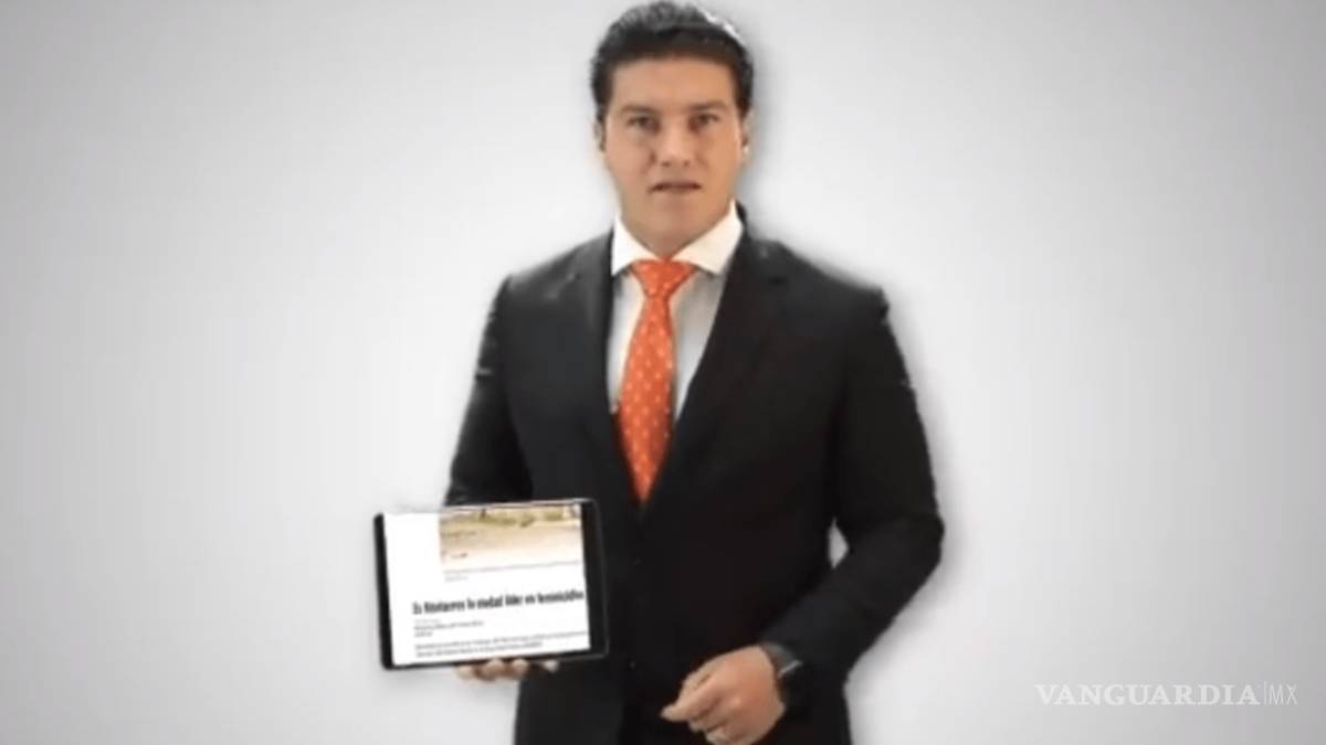 Samuel García engaña al afirmar que MTY fuera número uno en feminicidios durante gobiernos de Adrián de la Garza