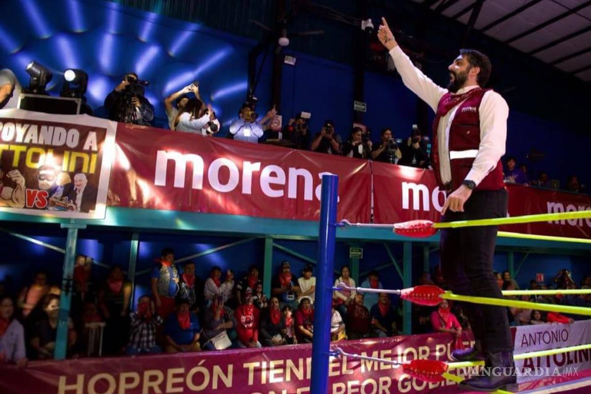 Entre fiesta y lucha libre, Attolini rinde informe y refuerza su compromiso por Torreón (video)