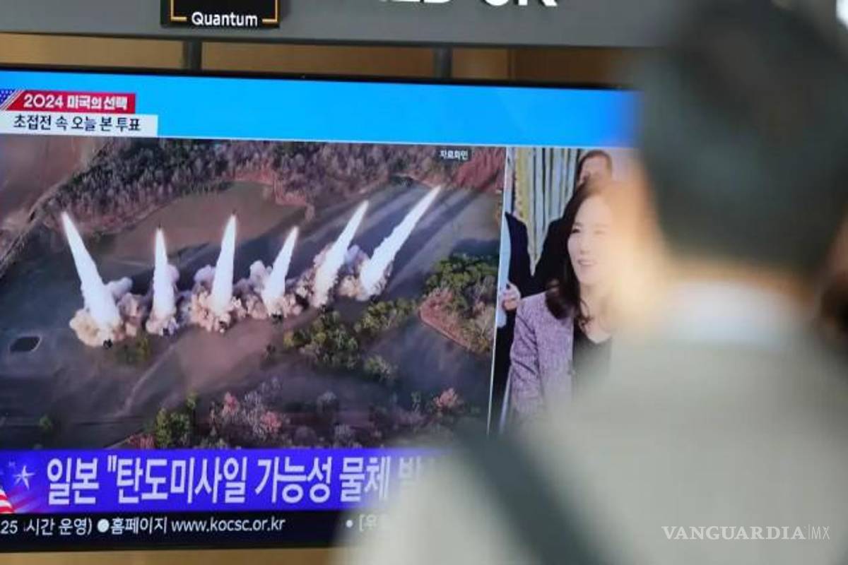 Corea del Norte lanza misiles antes de las elecciones de EU