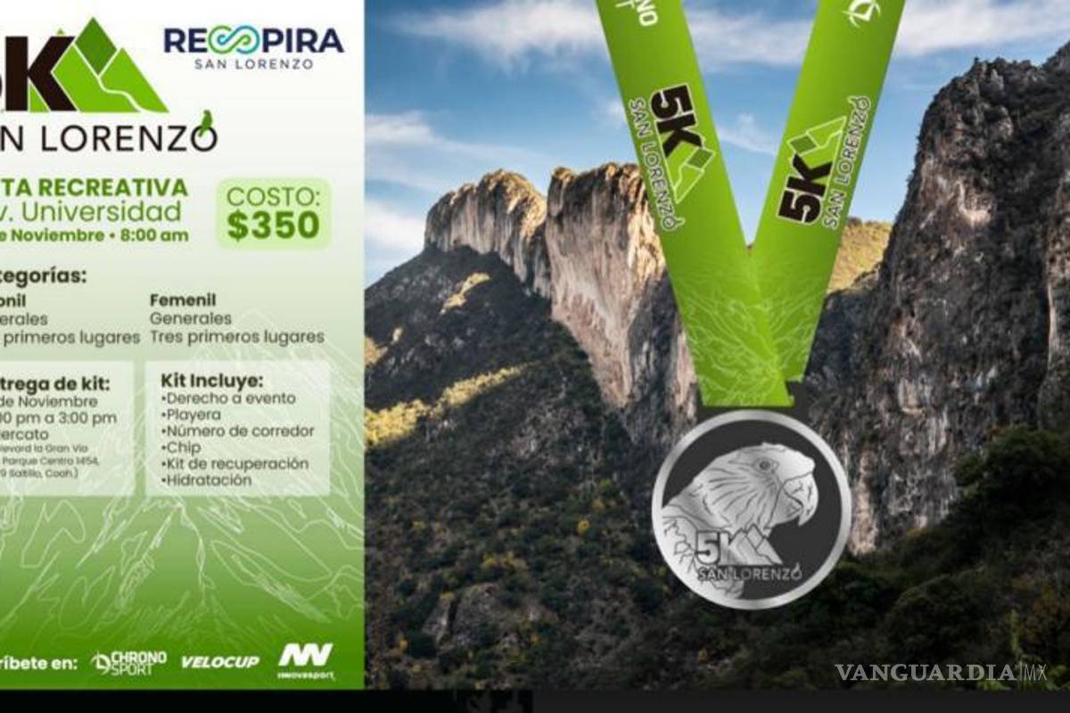 $!Participa en la carrera 5K y recibe un kits conmemorativo como apoyo a la campaña.