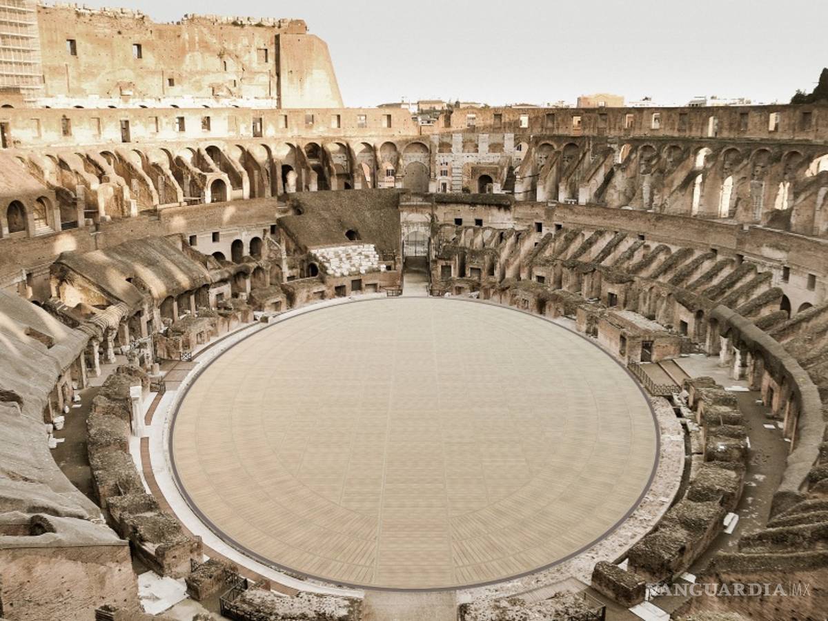 $!Turistas podrán admirar el Coliseo de Roma como lo veían los gladiadores