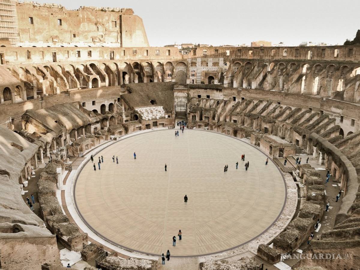 $!Turistas podrán admirar el Coliseo de Roma como lo veían los gladiadores