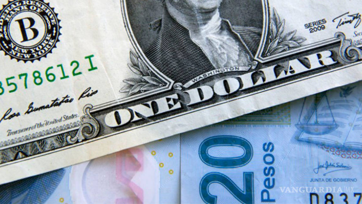 Peso sube apoyado por menores tensiones entre EU y China; dólar interbancario opera en 20.08 unidades