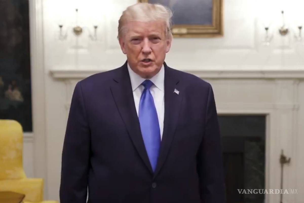 &quot;Creo que estoy muy bien&quot;, dice Donald Trump antes de ser hospitalizado por COVID-19