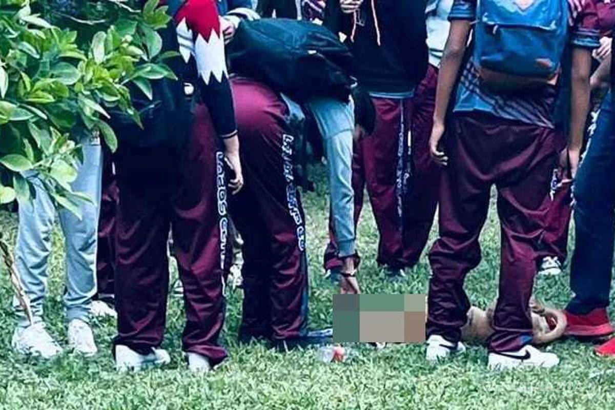 Supuestos estudiantes de Ramos Arizpe drogan y maltratan a perrito