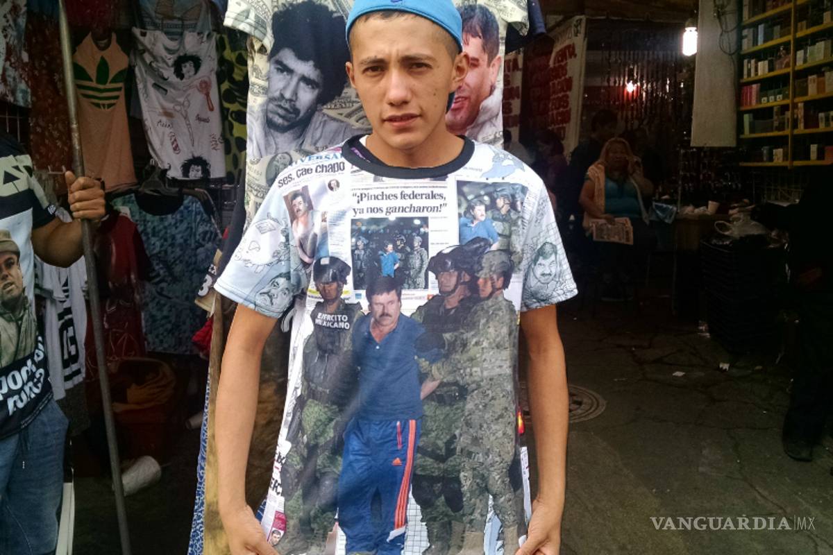 'El Chapo' Guzmán ya es una marca registrada en México... ¿quién lucra con la imagen del líder del Cártel de Sinaloa?