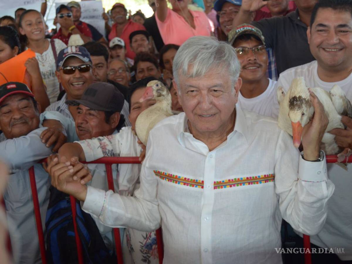 $!AMLO: Tren Maya permitirá conocer Calakmul, el Nueva York de los mayas; iniciaría licitación en marzo