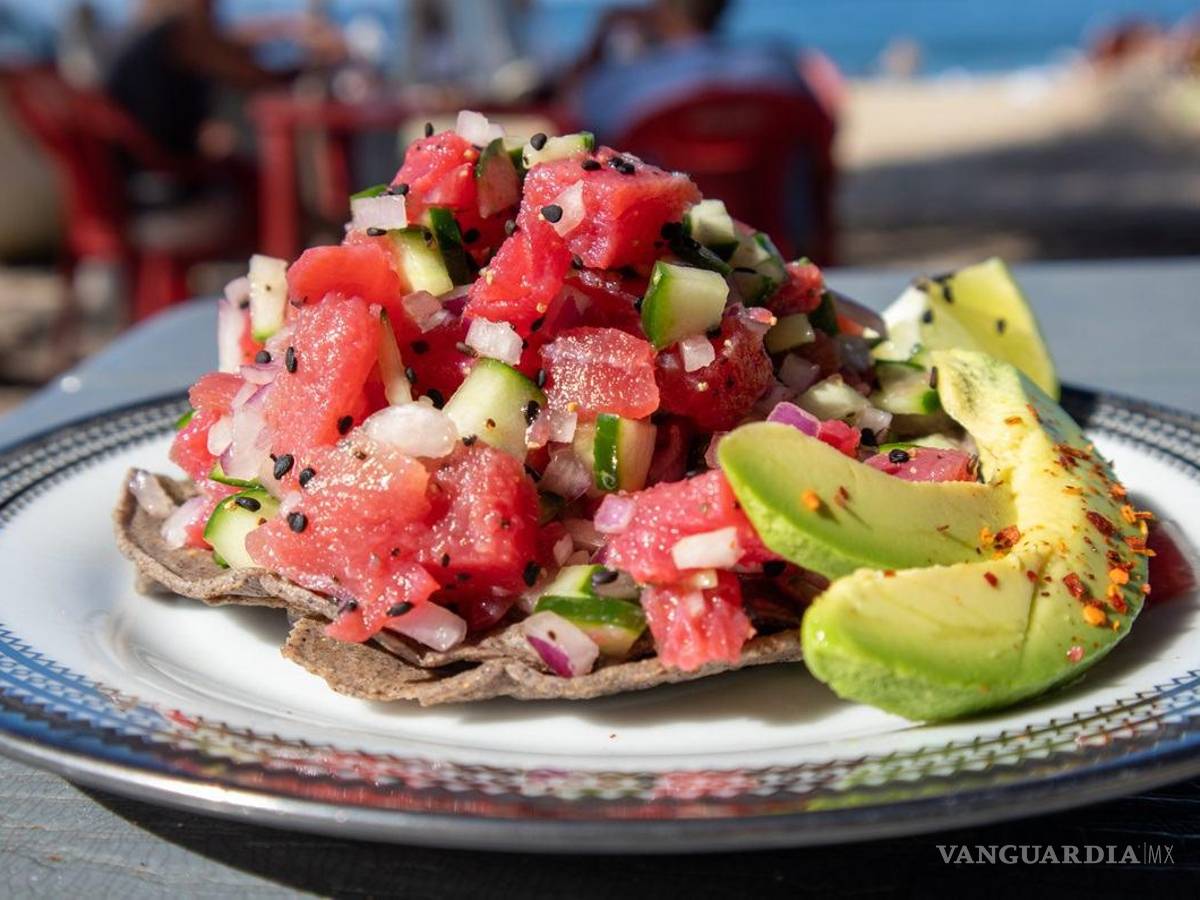 $!Ceviche de atún fresco con pepino