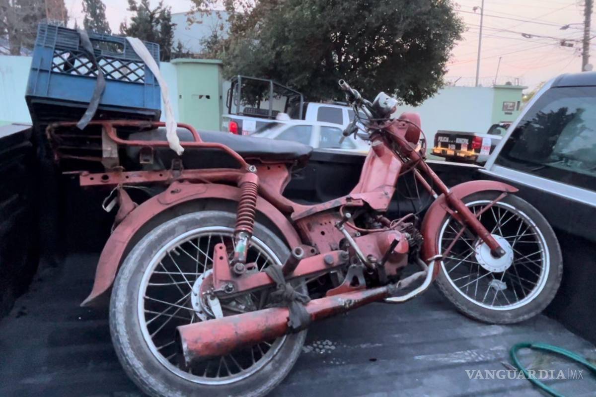 Motociclista dispara contra camioneta que lo tumbó en la colonia Bellavista, en Saltillo