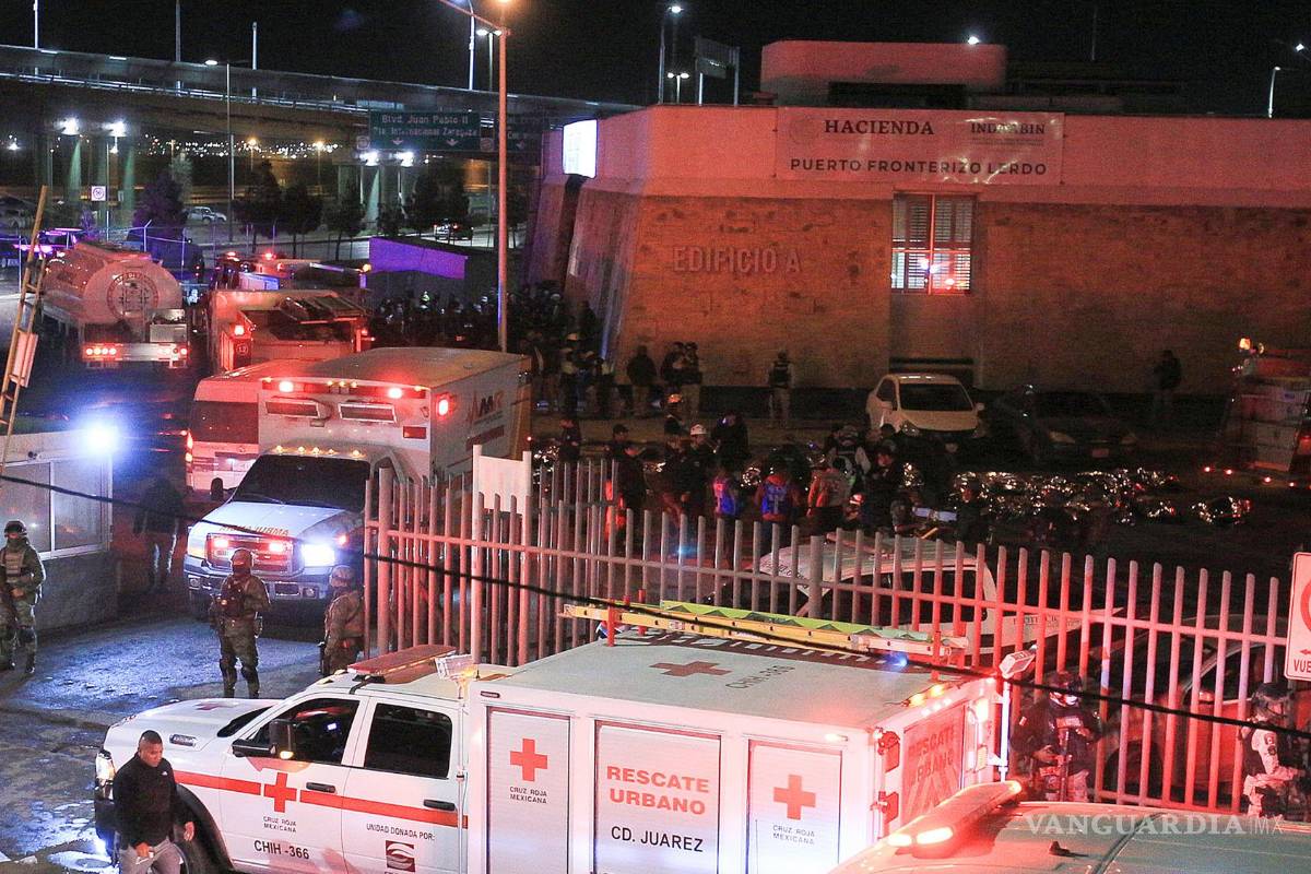 Así fue el incendio en Instituto Nacional de Migración en Ciudad Juárez en el que fallecieron 40 migrantes (fotos)