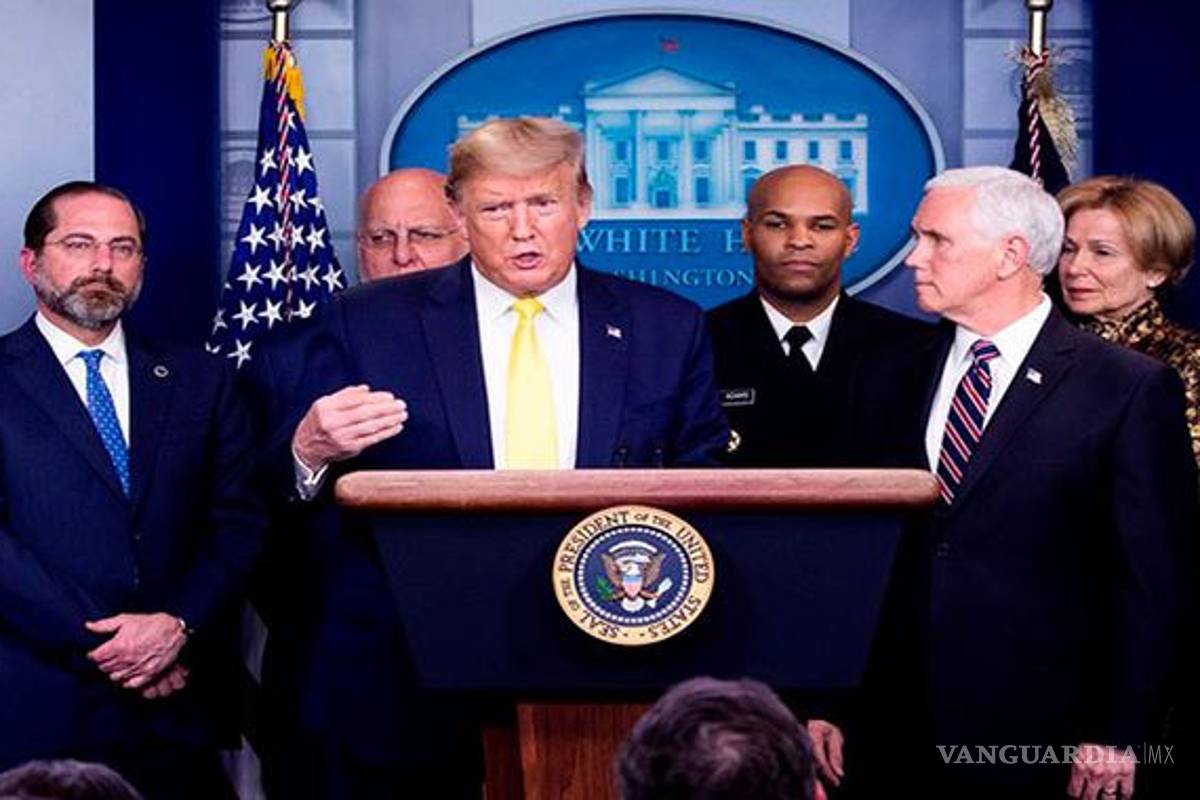 EU “necesita el muro ahora más que nunca”, ante avance del coronavirus: Trump