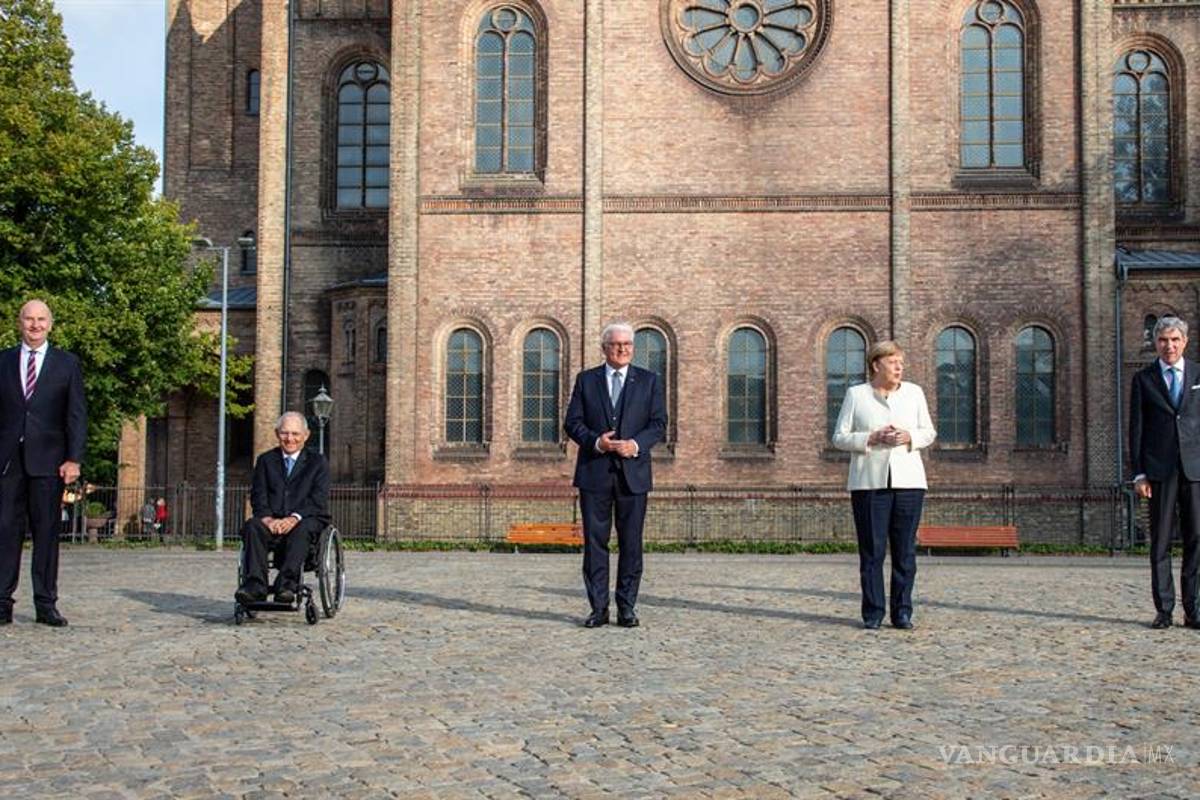 Angela Merkel celebró 30 años de la reunificación de Alemania marcada por la pandemia de COVID-19