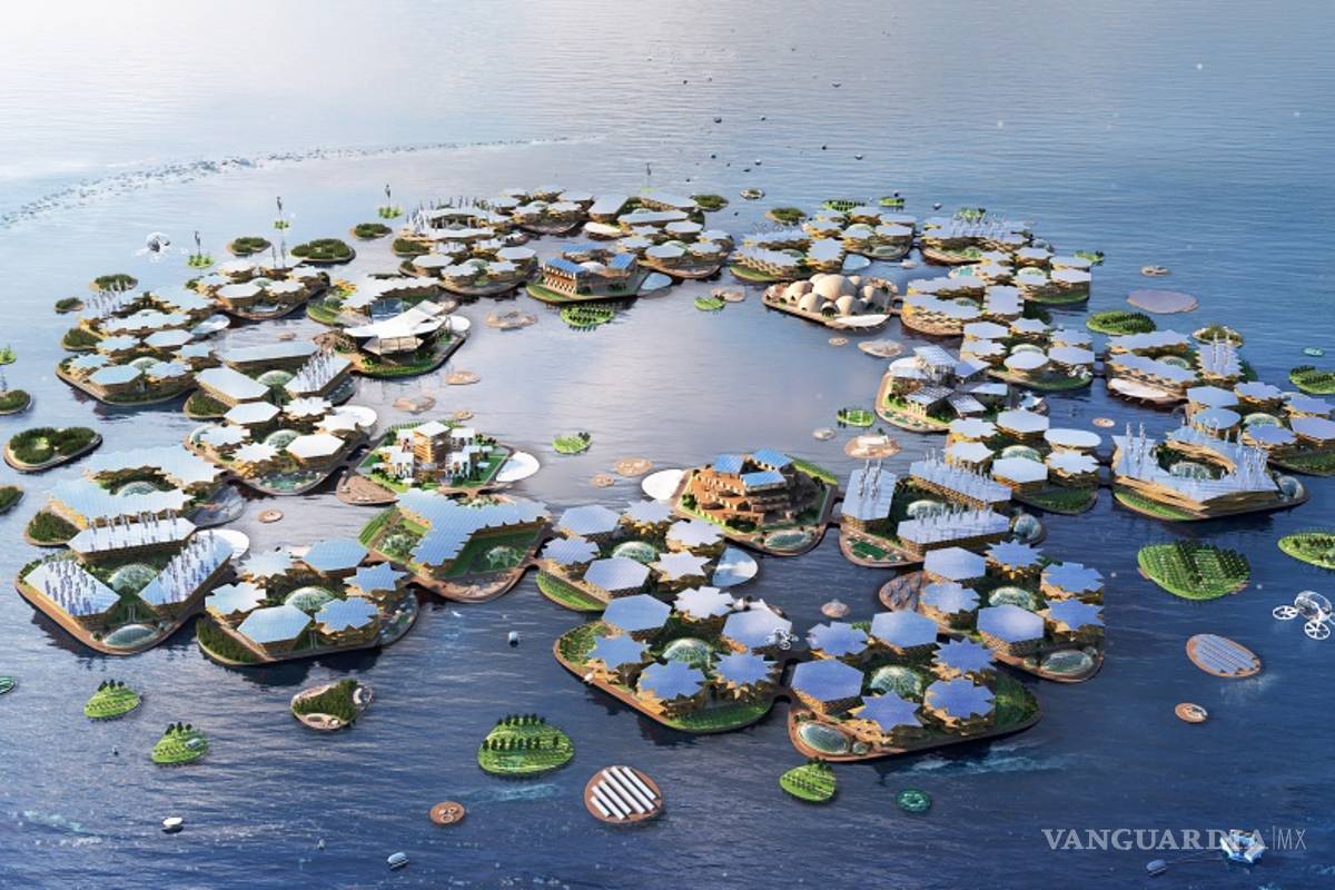 Esta es Oceanix City, la ciudad para 10 mil habitantes que está ¡sobre el agua!