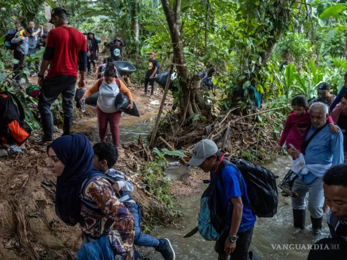 $!Desde 2022, cada vez son más familias afganas que deciden transitar esta peligrosa ruta a través del continente americano.