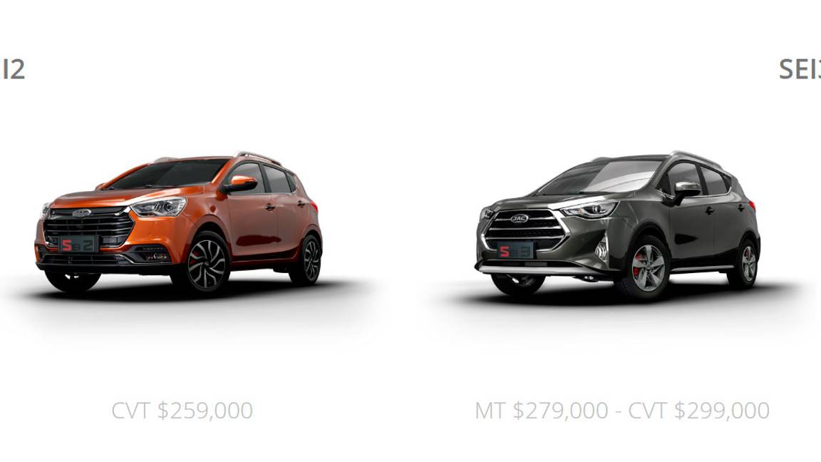 $!Autos chinos JAC ya a la venta en México gracias a Slim; así son sus coches