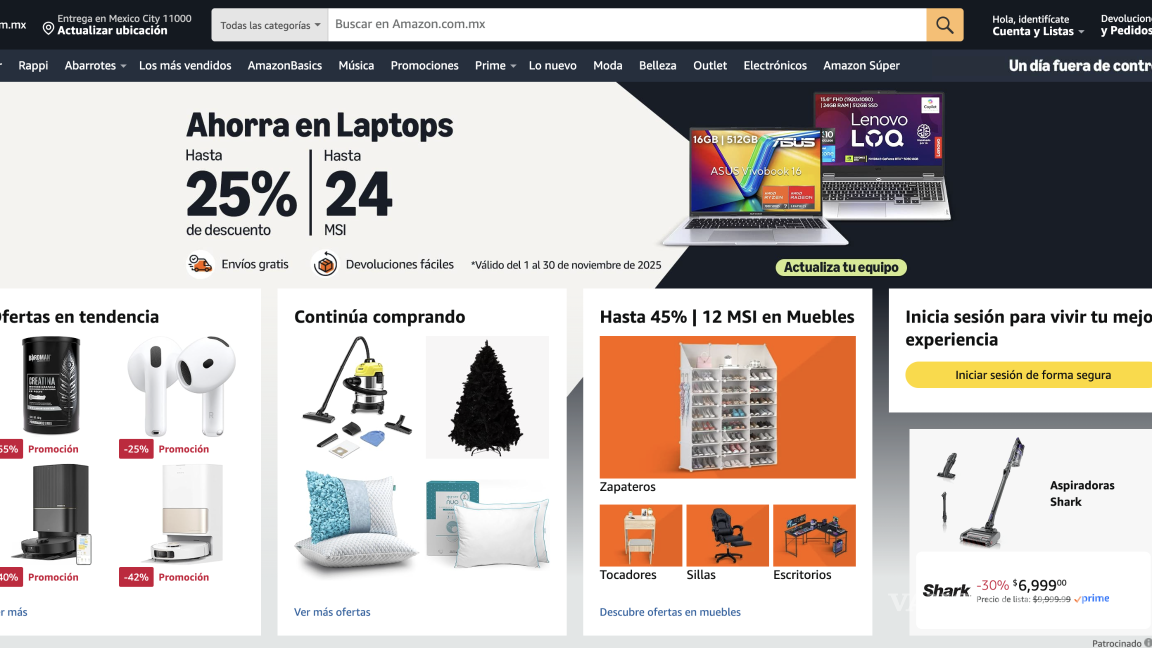 $!Amazon anunció descuentos de hasta el 50% en productos seleccionados.