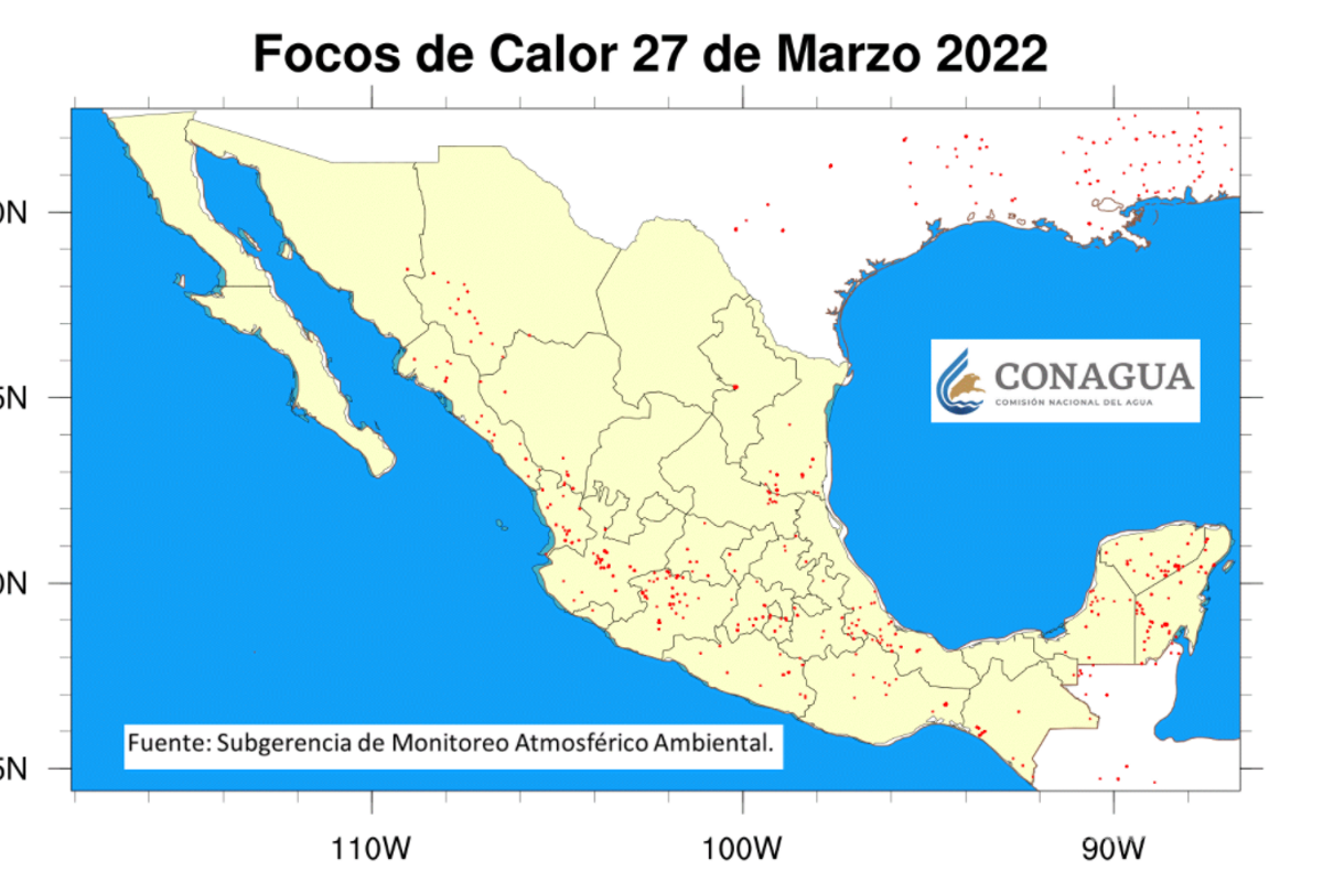 Arteaga trabaja en brechas corta fuego para contener incendio en Santiago NL