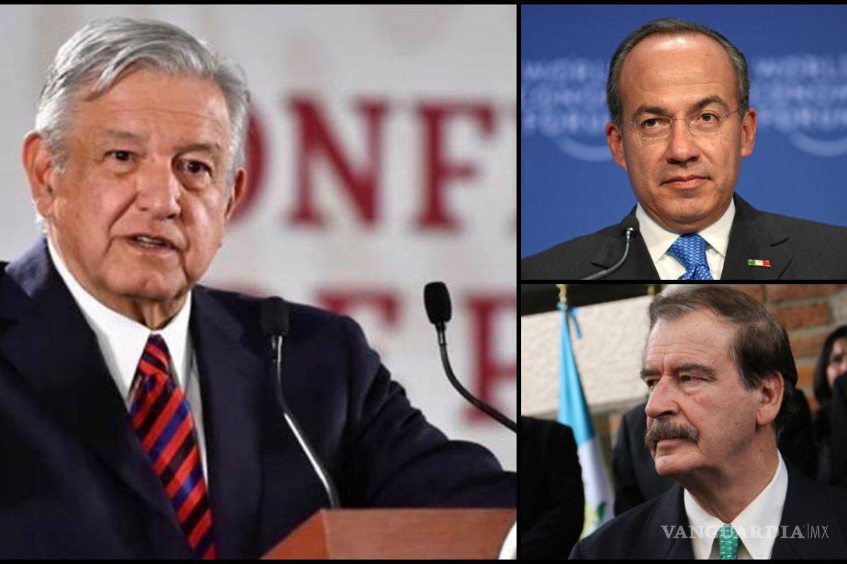 AMLO señala a Fox y Calderón de haber beneficiado a Oceanografía con contratos de 3 mmdd