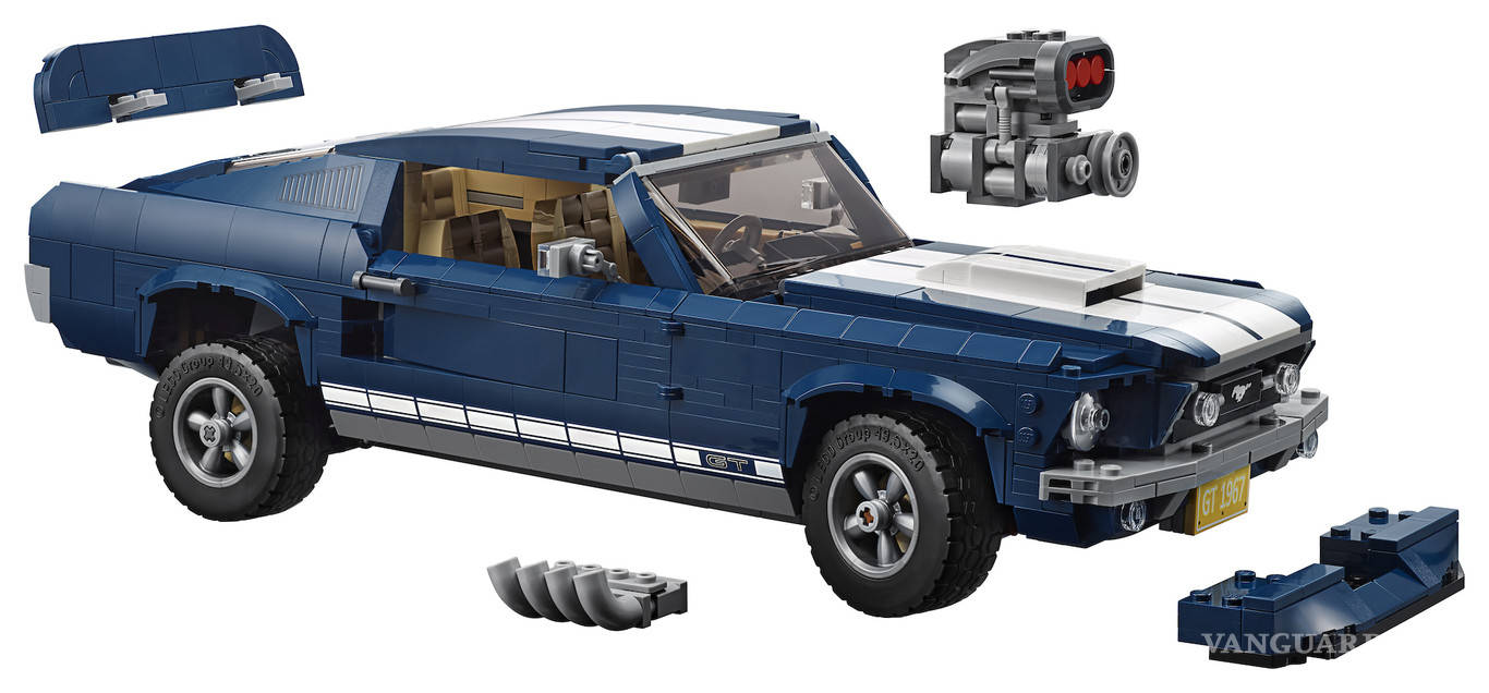 $!Lego lanza una impresionante réplica del Ford Mustang 67, digna de colección