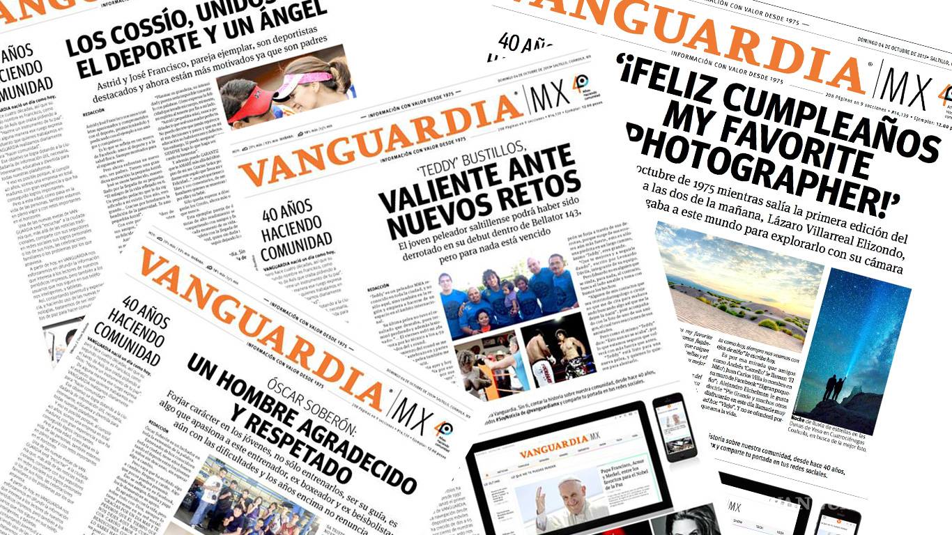 $!VANGUARDIA es reconocido por el Centro Mexicano para la Filantropía (Cemefi)