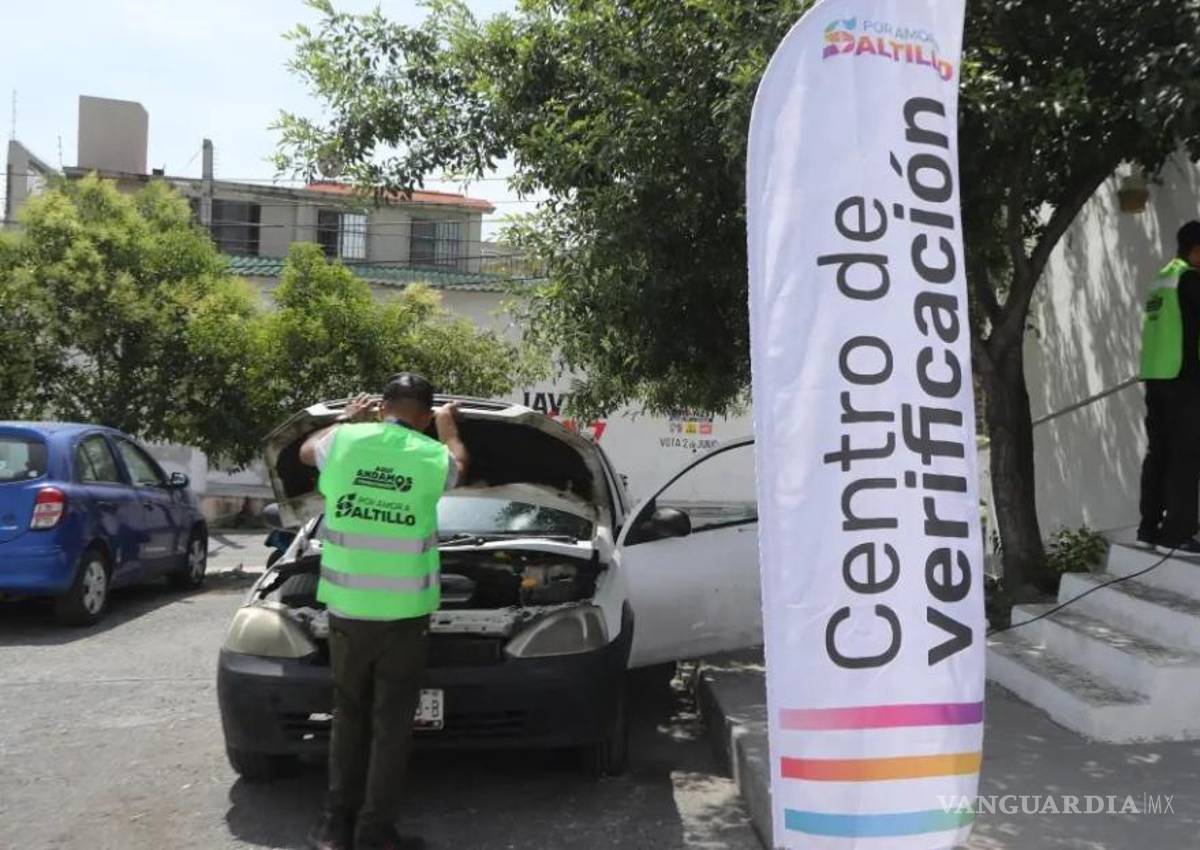 Van 13 mil verificaciones vehiculares en Saltillo; se espera superar 15 mil al cierre del año