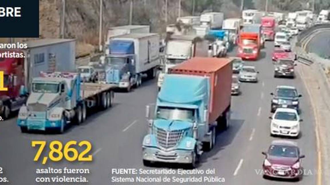 $!Viudas de transportistas protestan contra inseguridad tomando carreteras