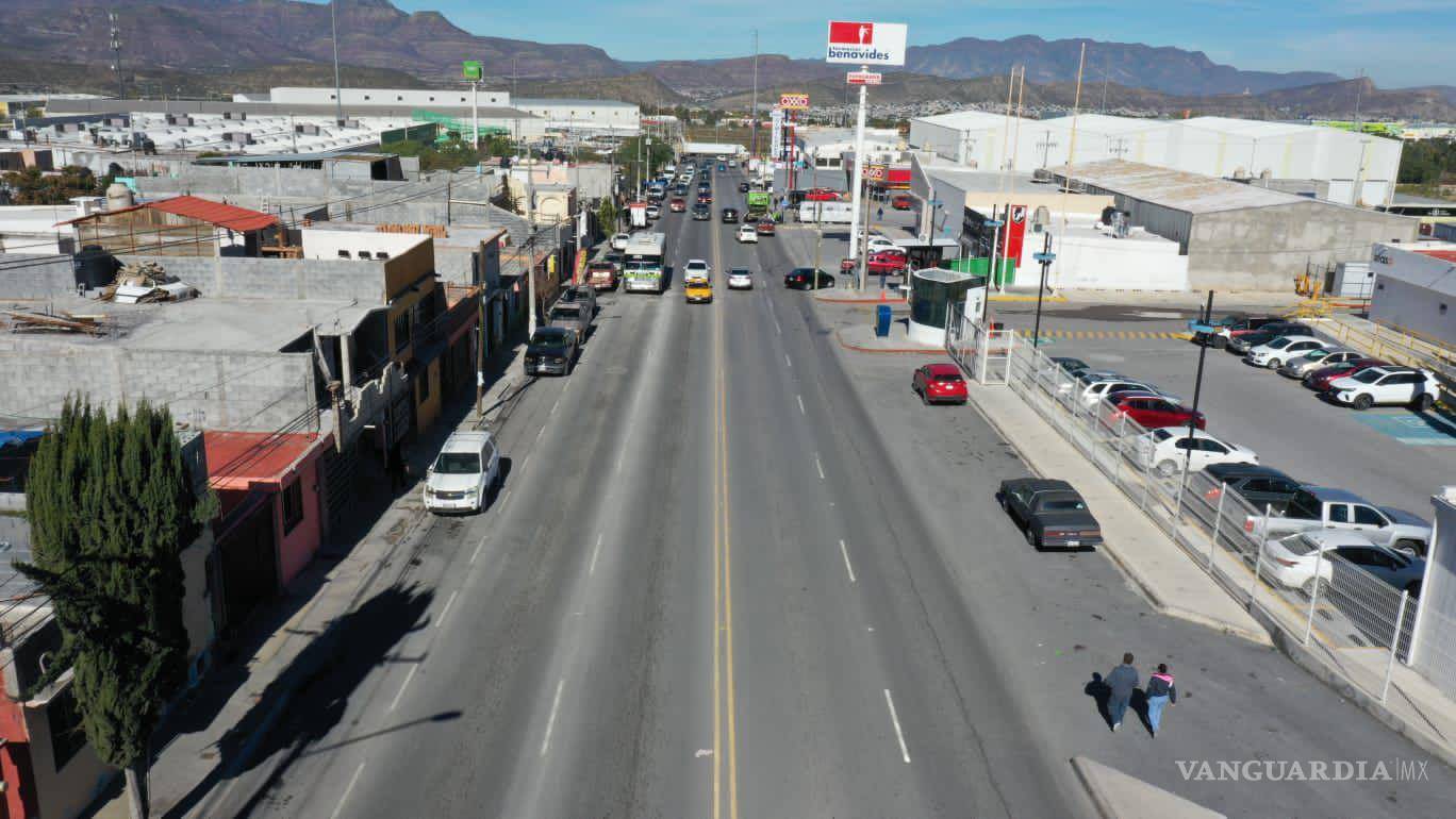 $!La avenida Teresitas recientemente estrenó pavimento.