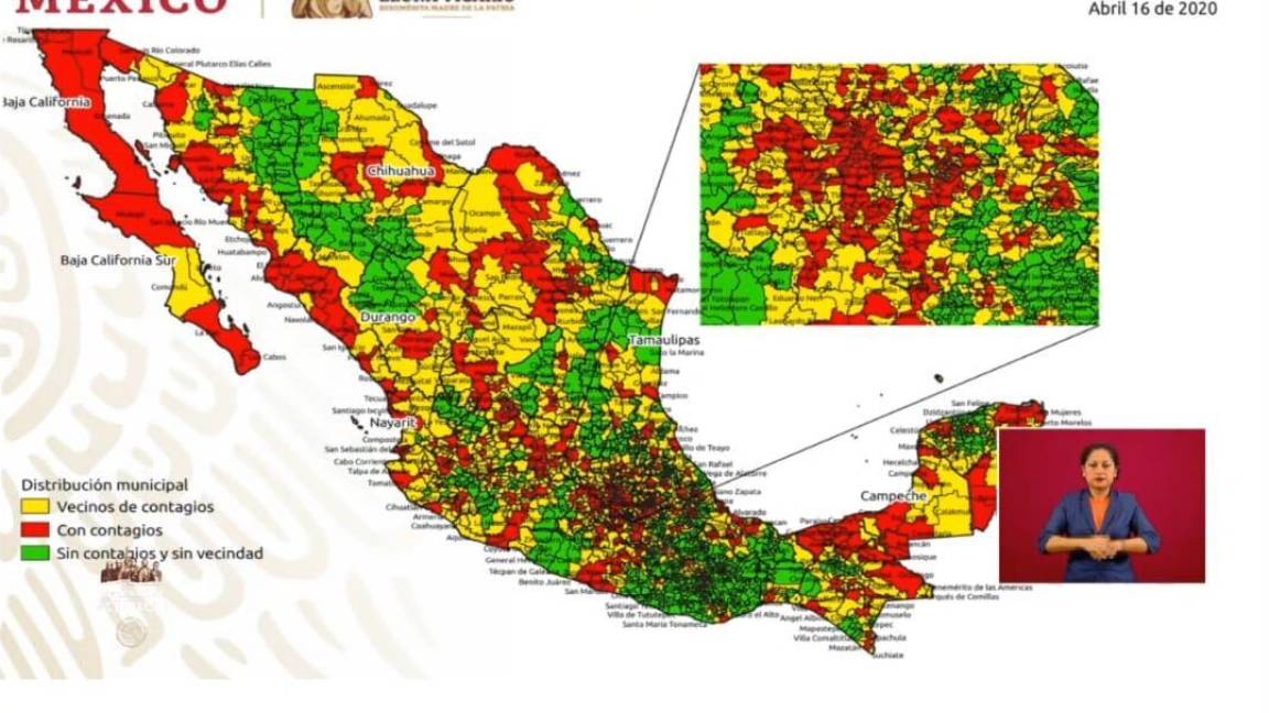 Saltillo, Monclova y Torreón regresan a la normalidad el 1 de junio, según mapa de contagios