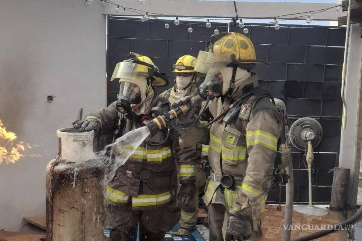 Saltillo: muere perrito calcinado en explosión por flamazo en tanque de gas