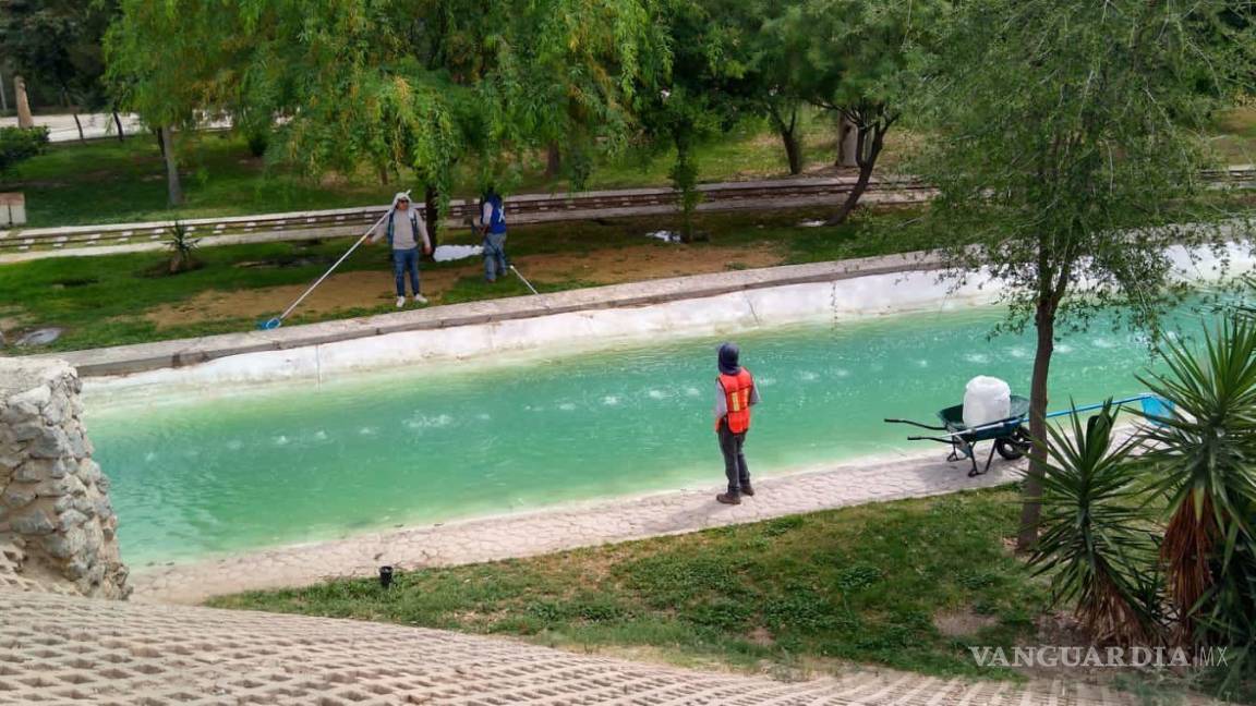 Visitantes ocasionan daños en el lago del Bosque Urbano de Torreón