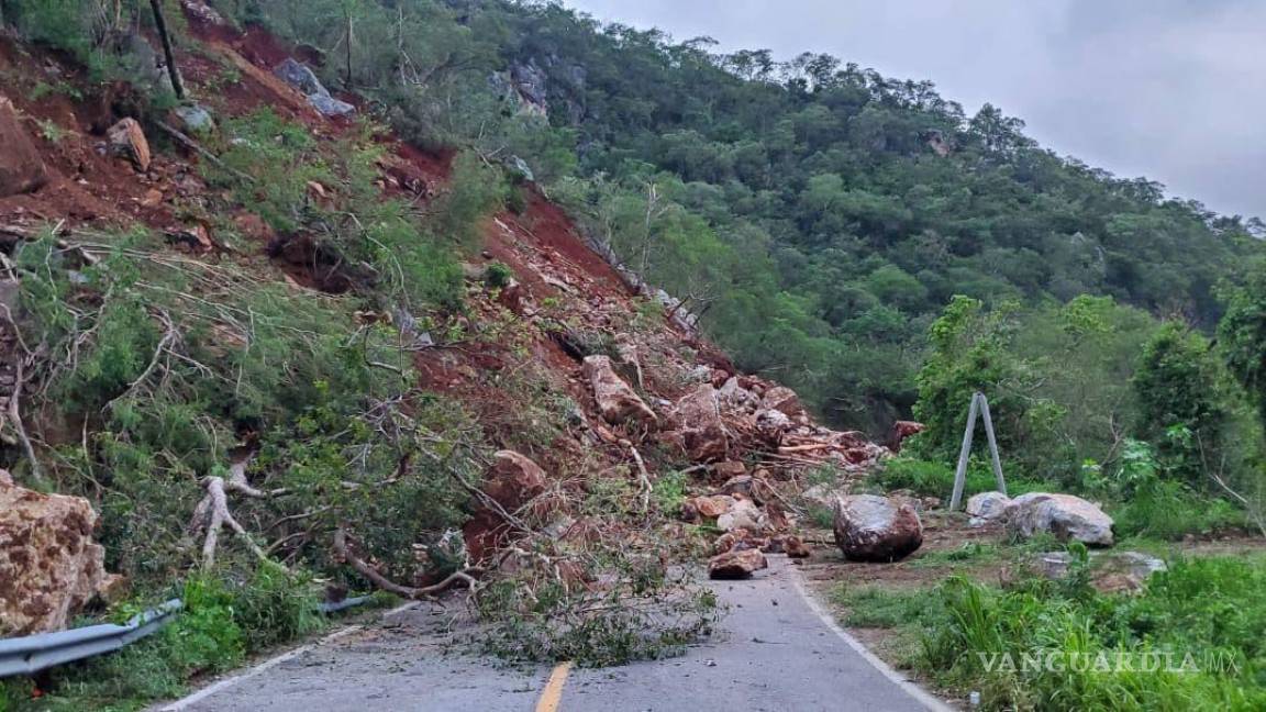 Las lluvias del ciclón ‘Olaf’ causan derrumbe y reportan un muerto en Jalisco