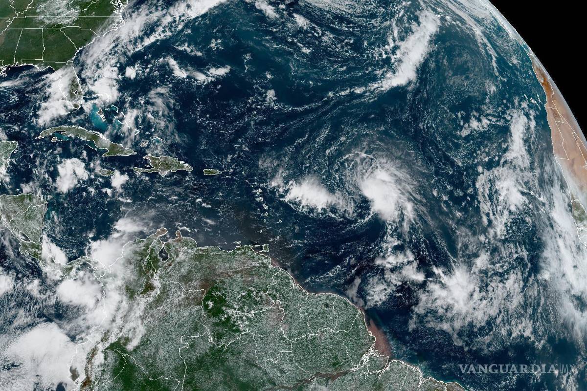 $!Imagen satelital del huracán Fiona.