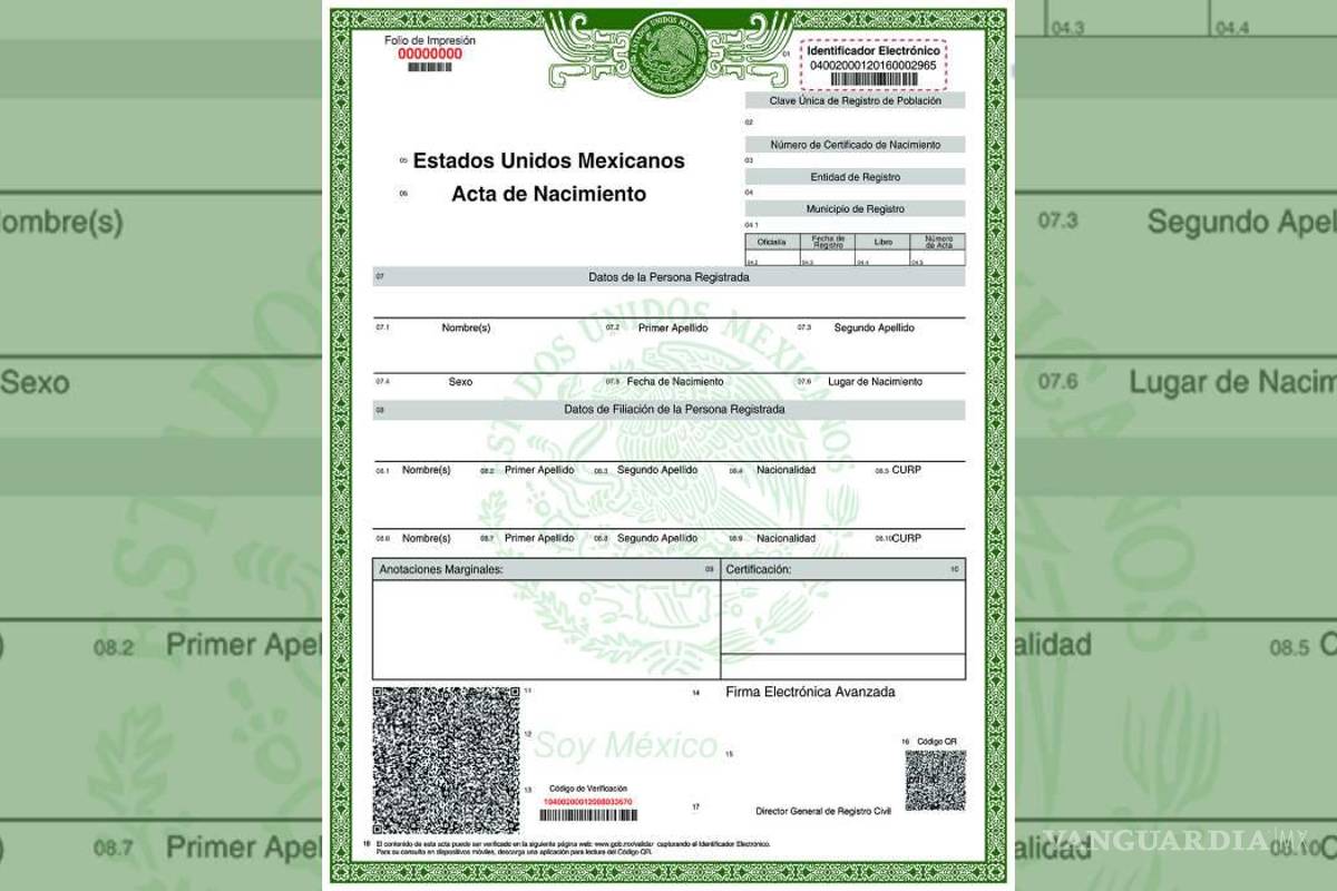 ¿Te piden tu acta de nacimiento certificada?... qué es y cómo puedes tramitarla en Internet en este 2023