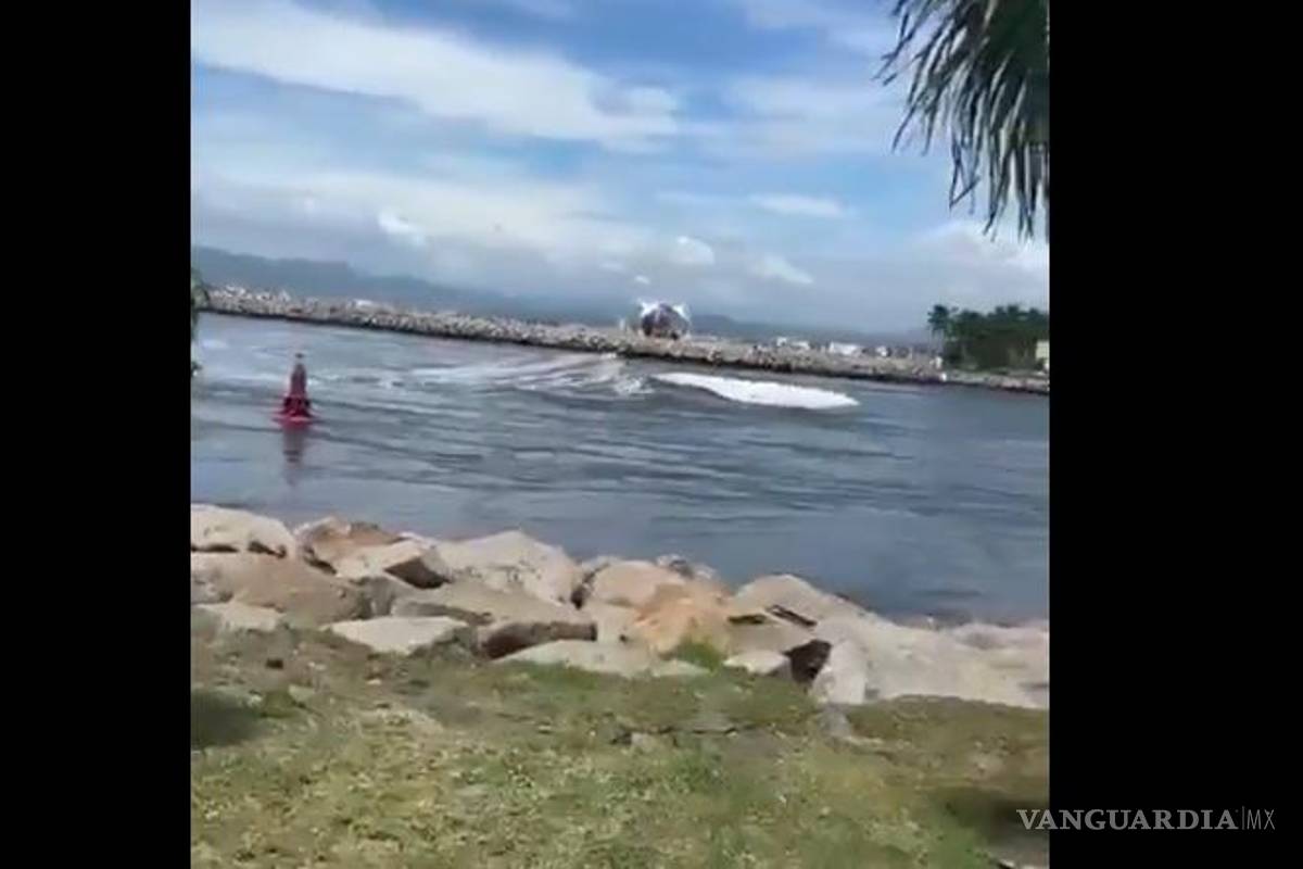 Confirman tsunami ‘leve’ en Manzanillo por sismo de 7.7