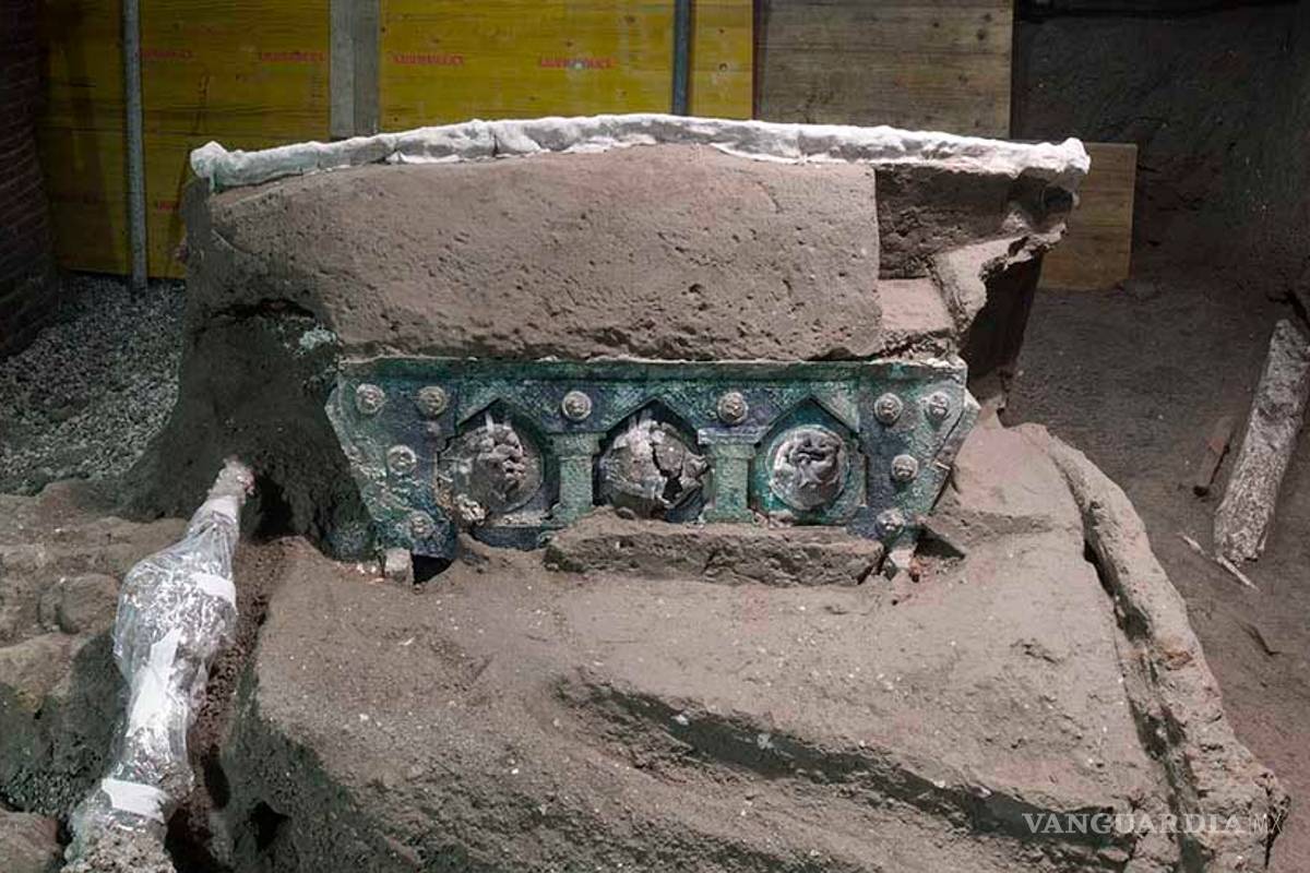 Increíble hallazgo en las ruinas de Pompeya: una carroza romana casi intacta