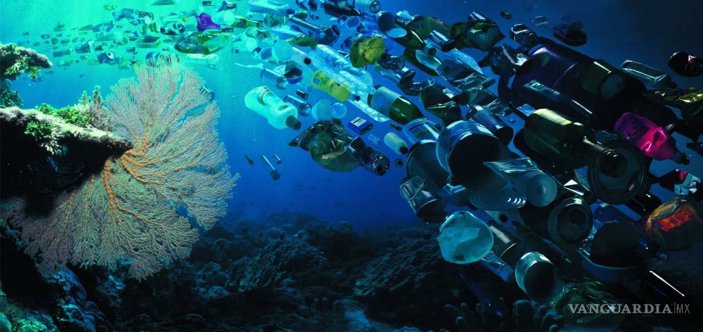 $!Océano contiene 150 millones de toneladas de plástico; cinco países pueden limpiarlo