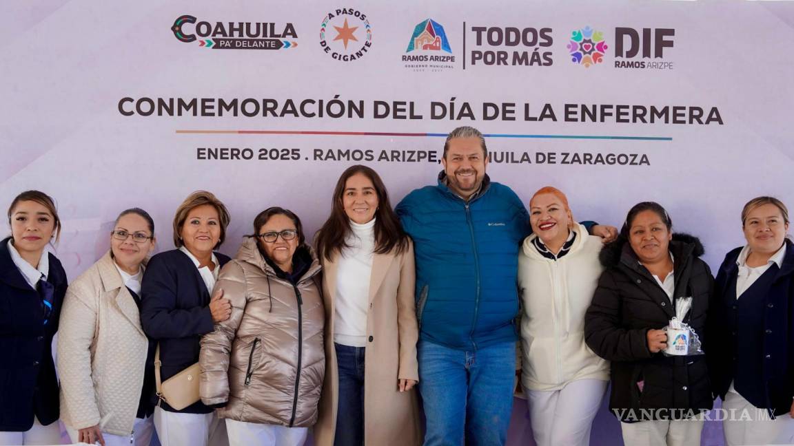 ‘Trabajo de enfermer@s, esencial para la humanidad’, dice el Alcalde de Ramos Arizpe