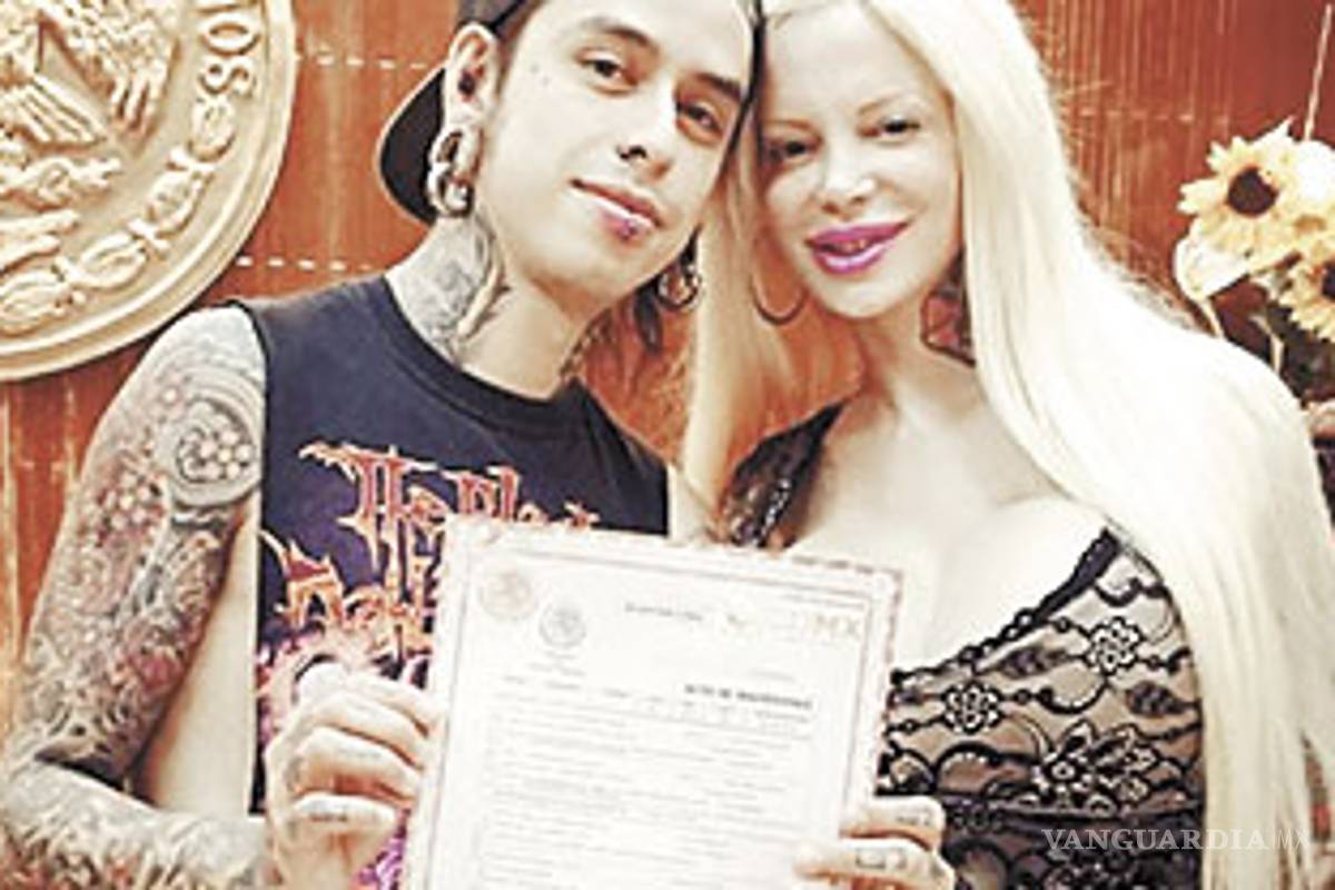 La polémica Sabrina Sabrok se casó de nuevo
