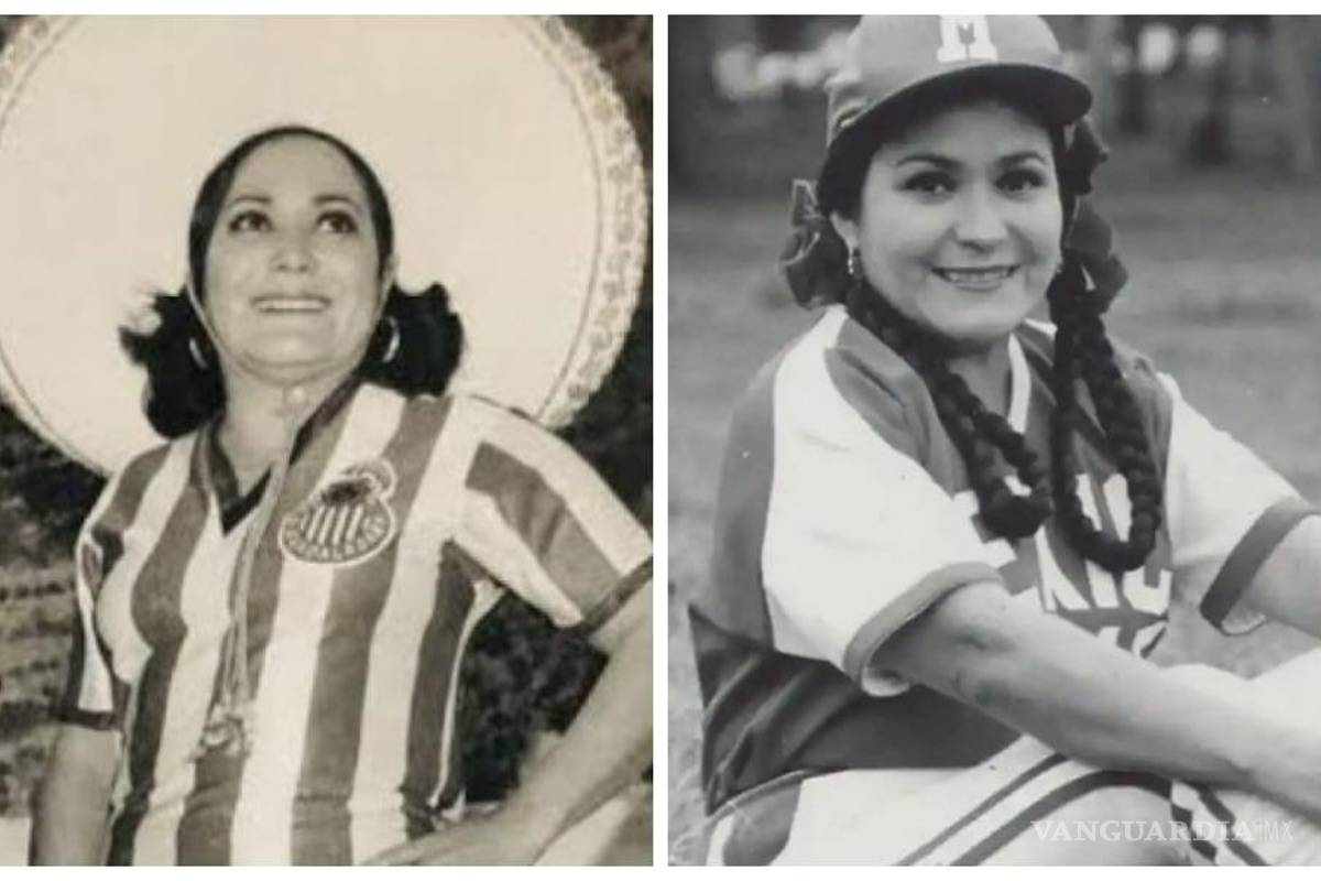 Futbol y beisbol, las dos predilecciones deportivas de Carmen Salinas