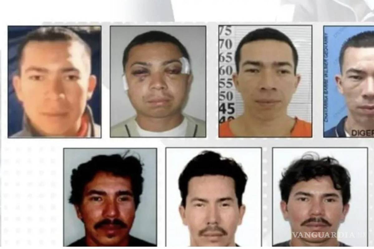 $!Fotografía facilitada por la Policía Nacional de Ecuador, de los cambios de imagen de Wilmer Chavarría ('Pipo'), el máximo líder de Los Lobos.